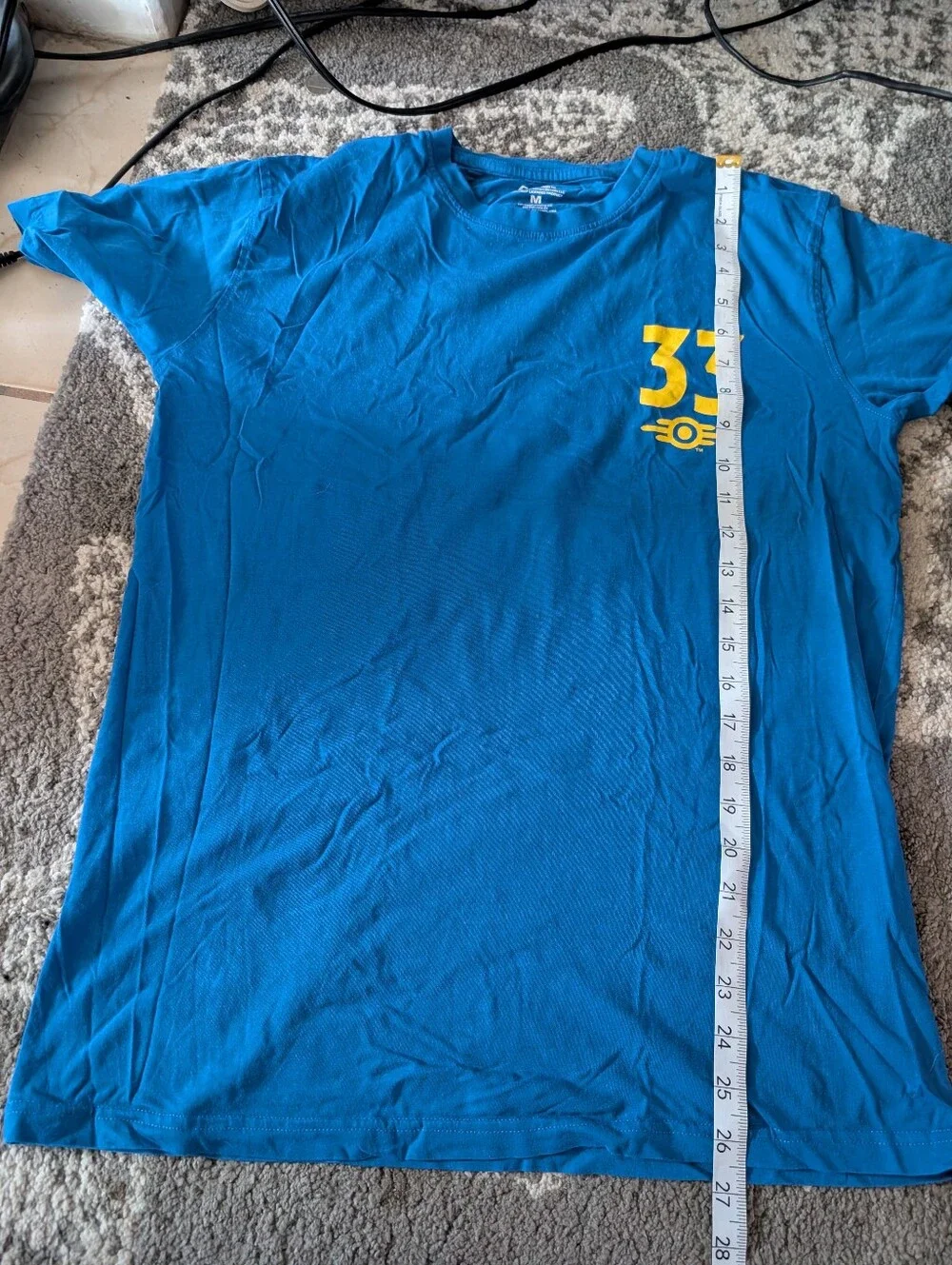 Fallout Blue Graphic T‑Shirt Unisex